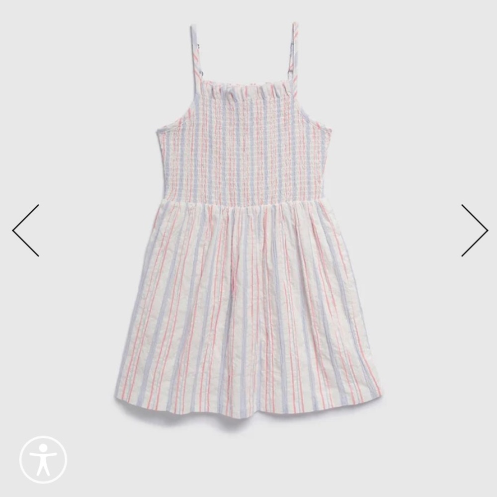 Splendid girls carnival stripe dress size 7 NWT